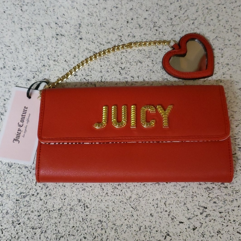 💄New Juicy Couture💄 Red Leather Wallet